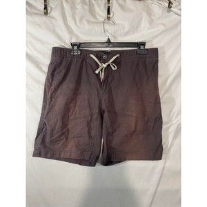 Vuori Mens Charcoal Large Ripstop Shorts